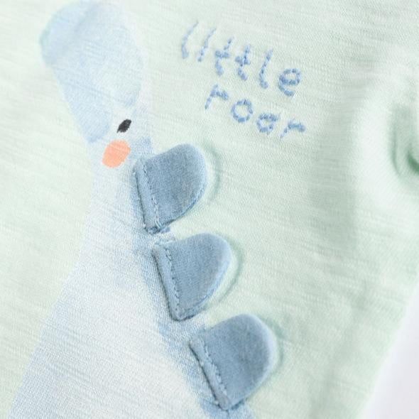 Next Embroidered Dino Romper