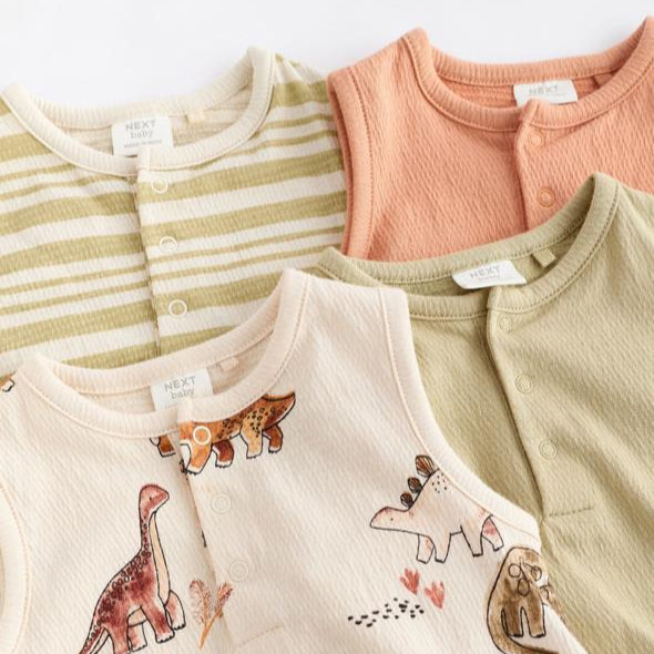Next Pack of 2 Dino Rompers