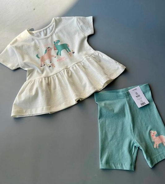 George "BESTIES FOREVER" Shirt & Shorts Set