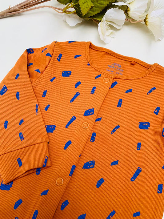 Next Ribbed Sleepsuit