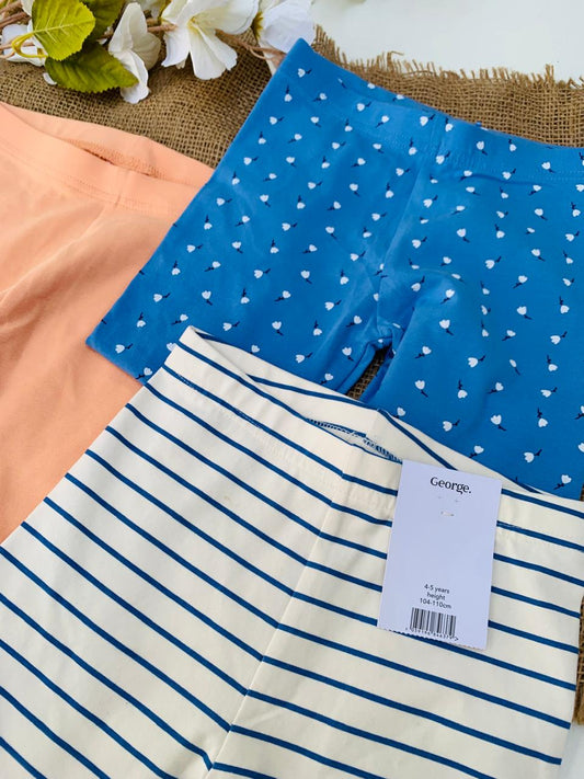 George Pack Of 3 Trousers Set