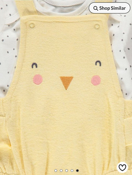 George Chick Romper Bodysuit with Leggings