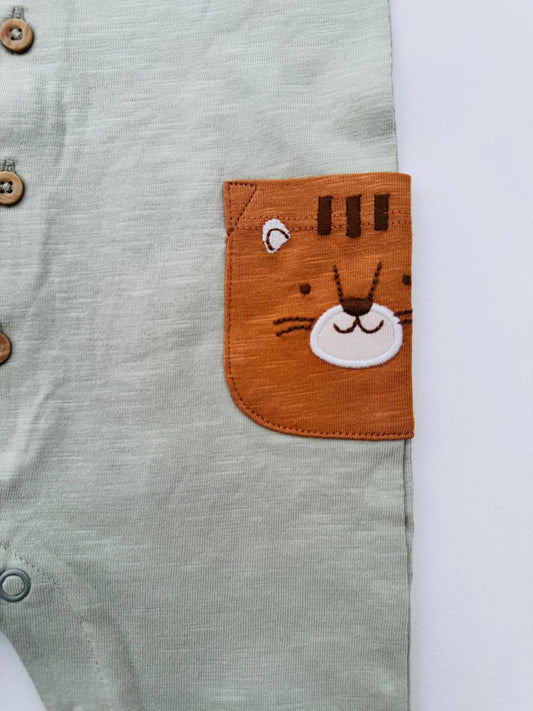 TU Clothing Safari Animals Romper