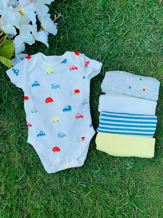 George "Transport" Pack Of 5 Bodysuits