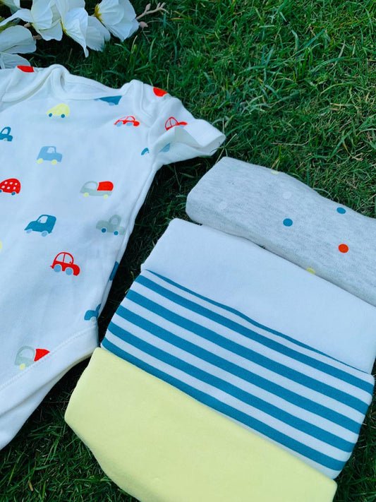 George "Transport" Pack Of 5 Bodysuits