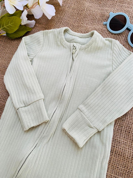 George Plain Zipped Sleepsuit