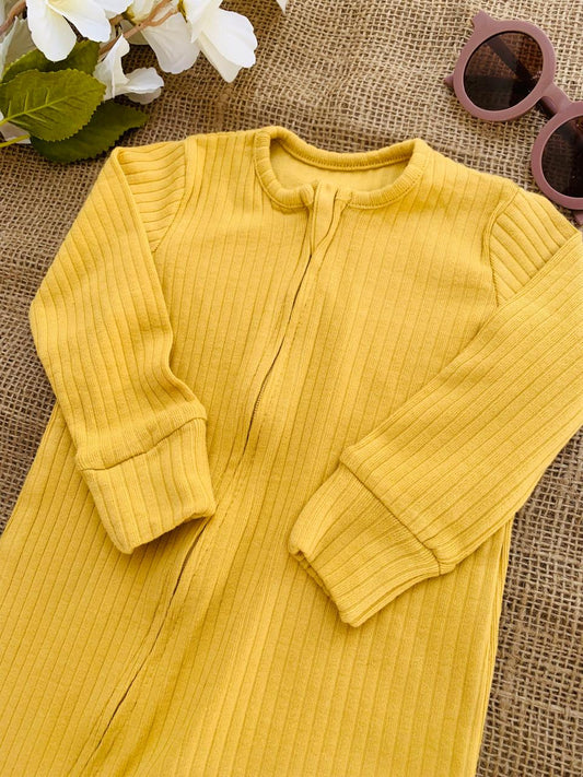 George Plain Zipped Sleepsuit