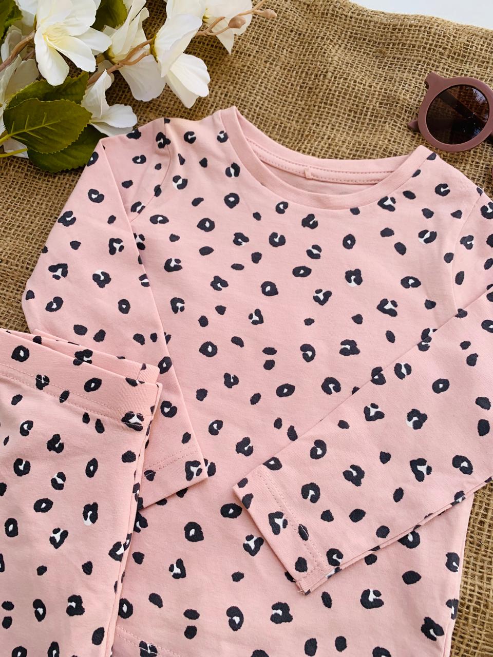 George Cheetah Print Shirt & Trouser set