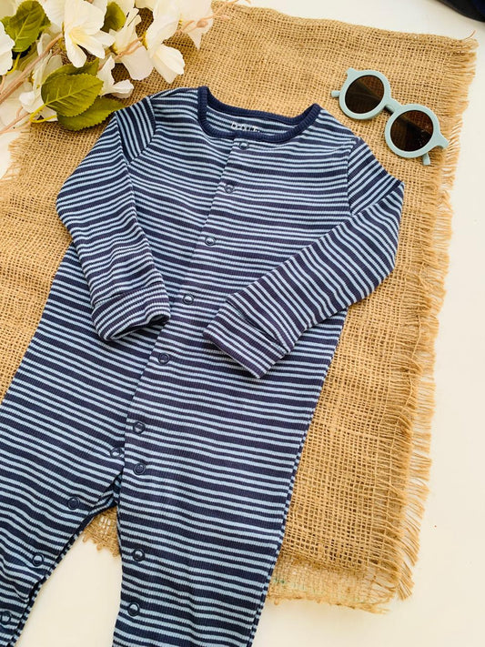TU Clothing Stripes Sleepsuit