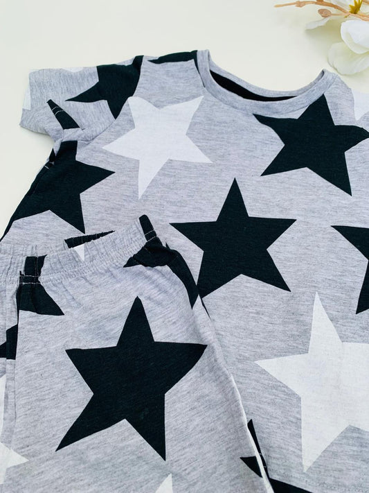 Matalan Star Shirt & Short Set
