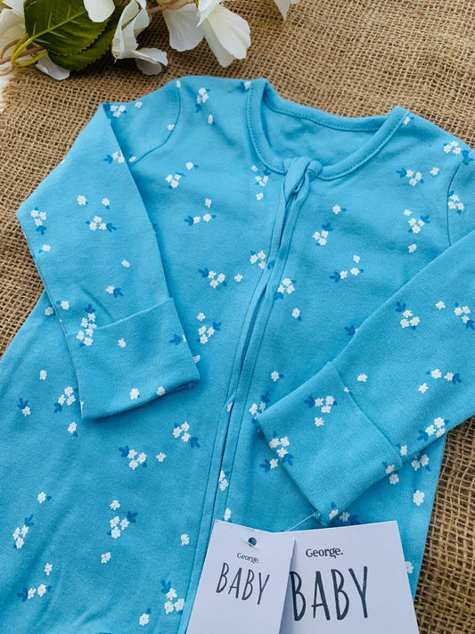 George Zipped Sleepsuit