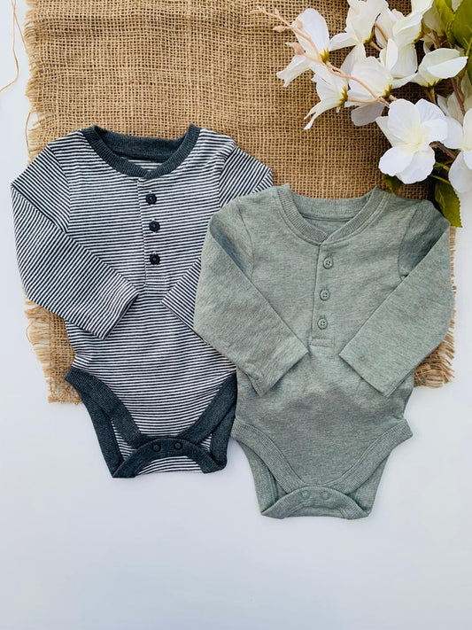 George Pack of 2 Bodyshirts