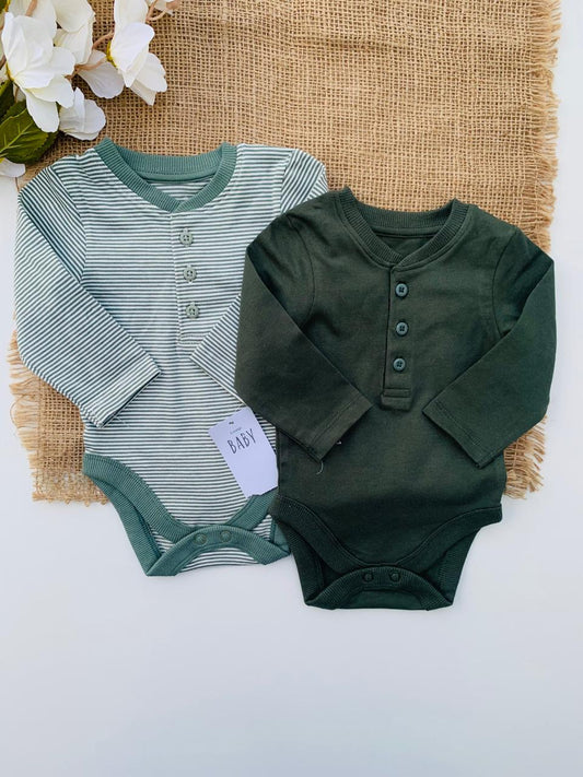 George Pack of 2 Bodyshirts