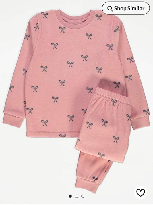 George Bows Fleece Shirt & Trouser Set