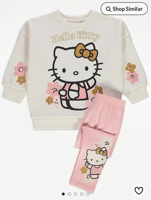 George “Hello Kitty” Sweatshirt & Trouser Set