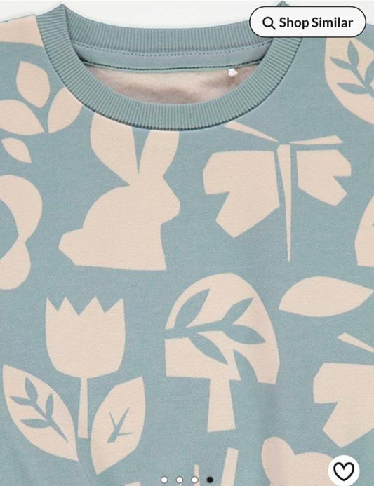 George Floral Sweatshirt & Trouser Set