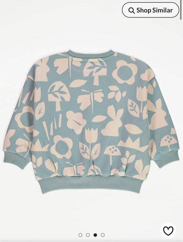 George Floral Sweatshirt & Trouser Set