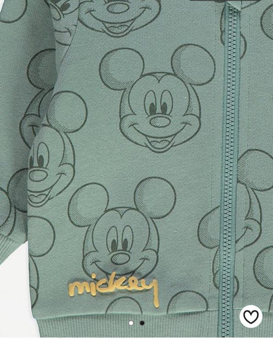 George Disney Mickey Zipped Hoodie