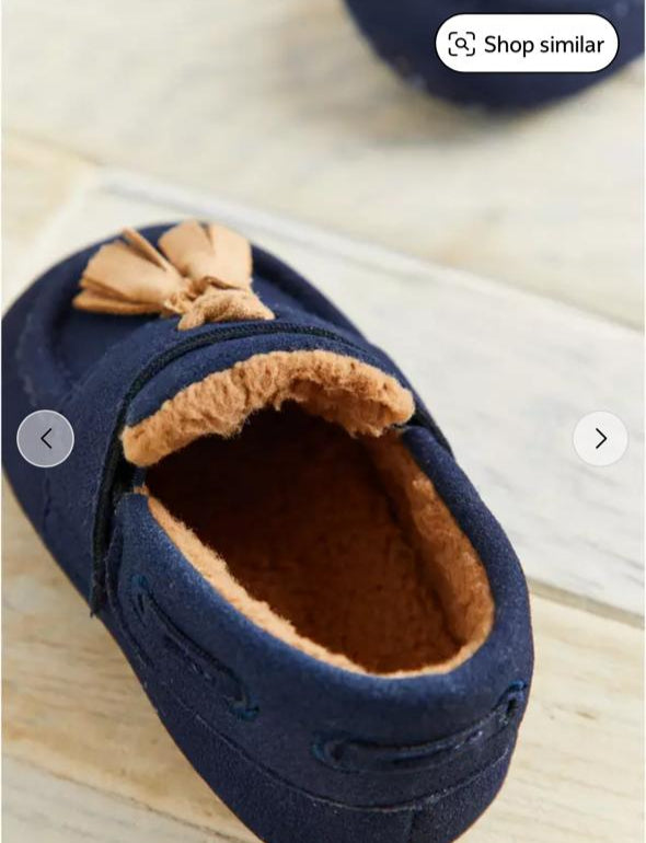 TU Clothing navy Loafers