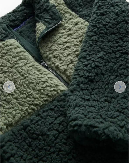 Tu Clothing Borg Fleece Shirt & Trouser Set