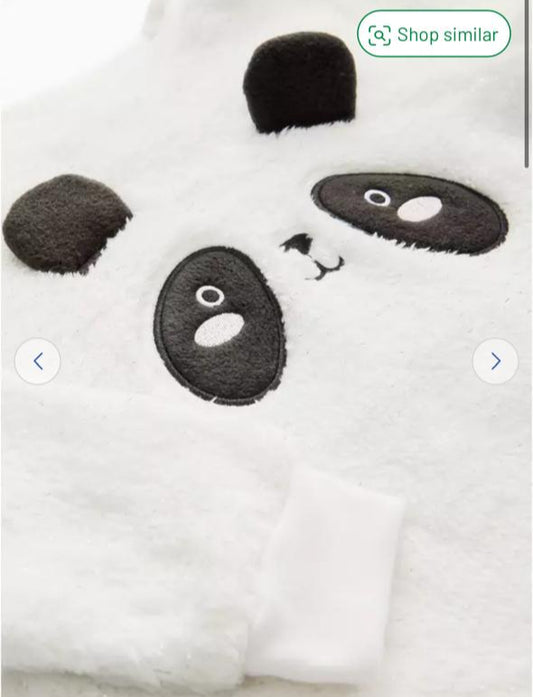 Tu Clothing Panda Woollen Shirt & Trouser Set