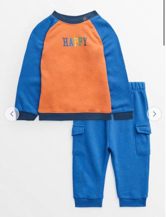 Tu Clothing "Happy" Sweatshirt & Trouser