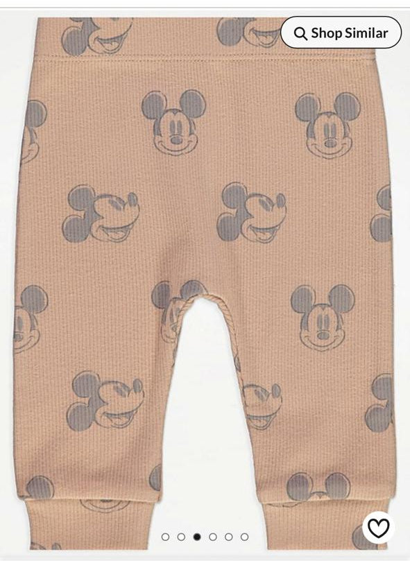 George Mickey Mouse Sweatshirt & Trouser Set
