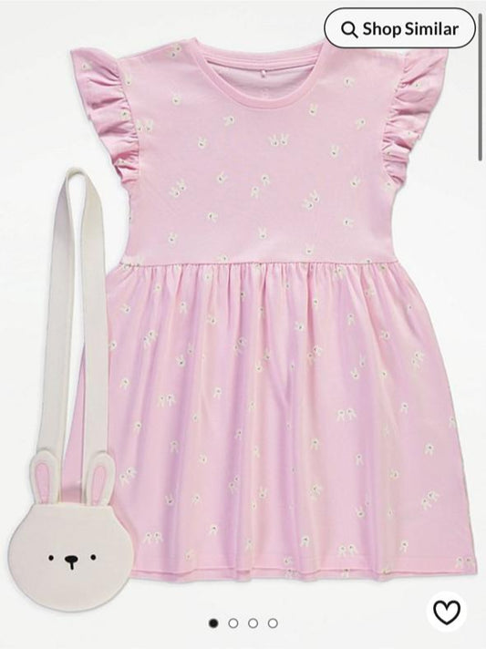 George Bunny Frock with Bag