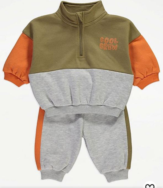 George "Cool Crew" Sweatshirt & Trouser Set