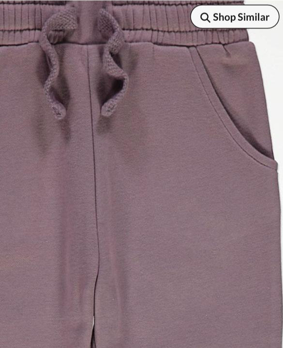 George Mauve Moon Applique Sweatshirt & Trouser Set
