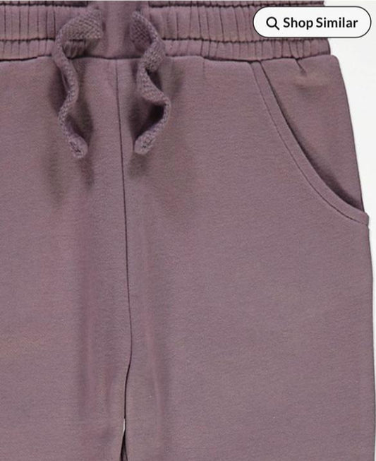 George Mauve Moon Applique Sweatshirt & Trouser Set