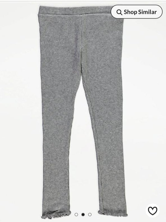 George Silver Glitter Knitted Top & Tights Set