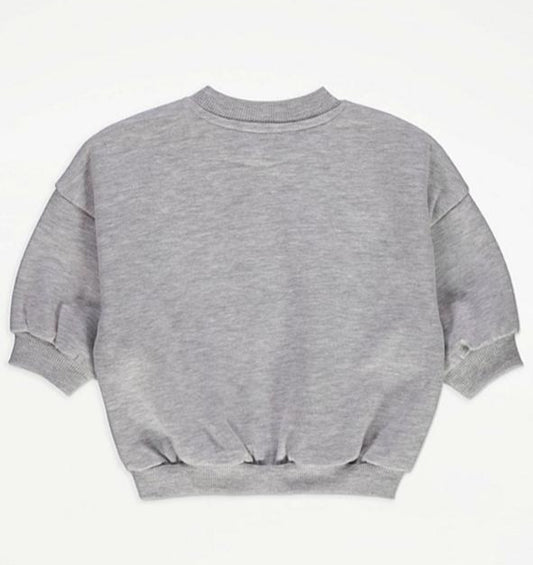 George Bear Cute Crew Sweatshirt