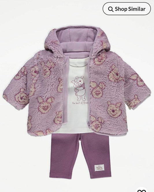 George Disney Winnie The Pooh Top Trouser & Jacket