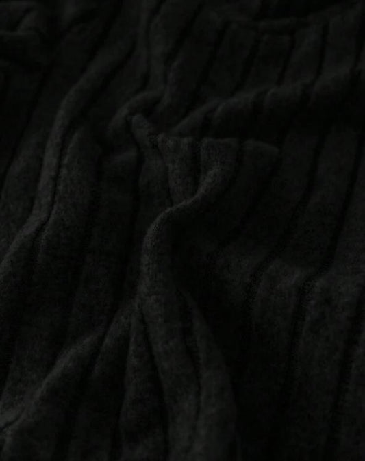 SHEIN Velvet High Neck & Trouser Set