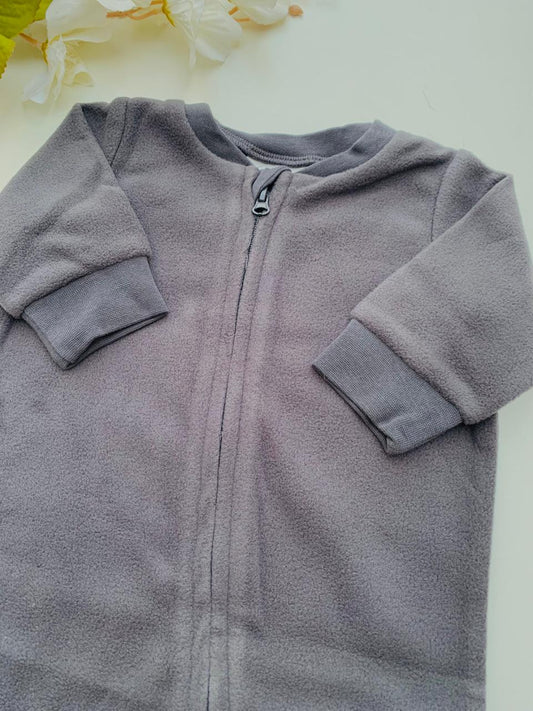 H&M Fleeced Footless Sleepsuit