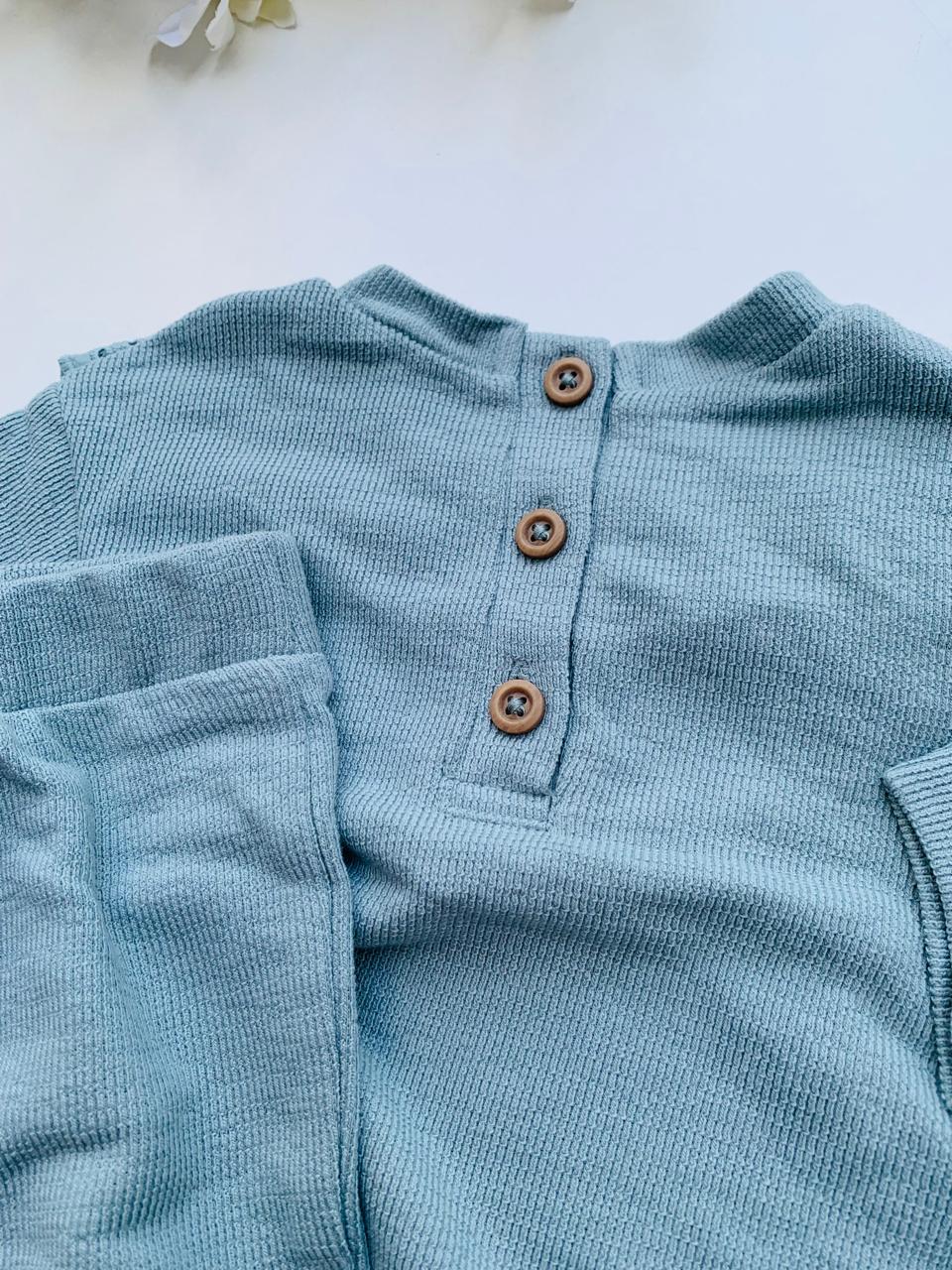 TU Clothing Frill neck Shirt & Trouser Set