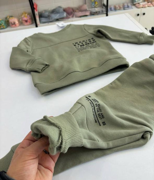 George Epic Sweat Shirt & Trouser Set