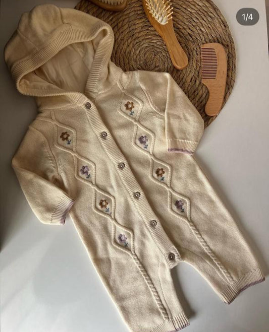 Tu Clothing Floral Knitted Sleepsuit