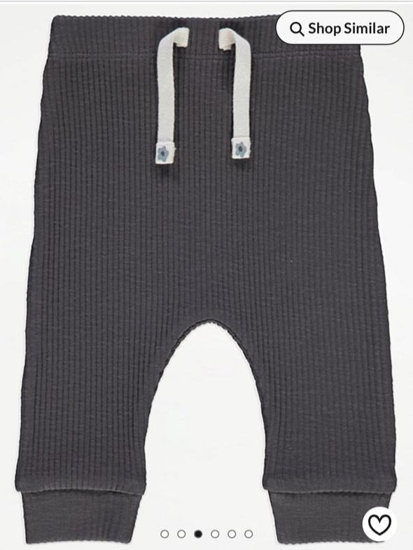 George Embroidered Small flower sweatshirt & Trouser Set