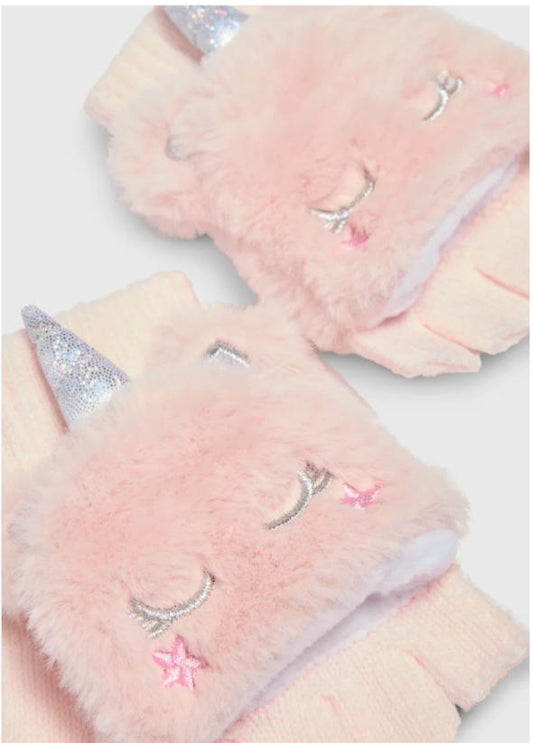 Matalan Embroided Unicorn Mittens