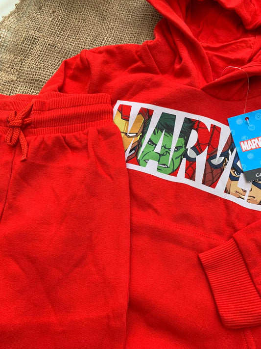George Marvel Sweatshirt & Trouser Set