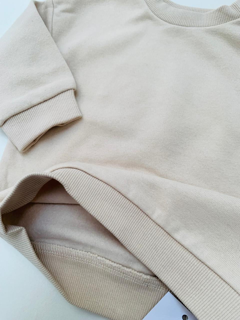 George Button Shoulder Sweatshirt