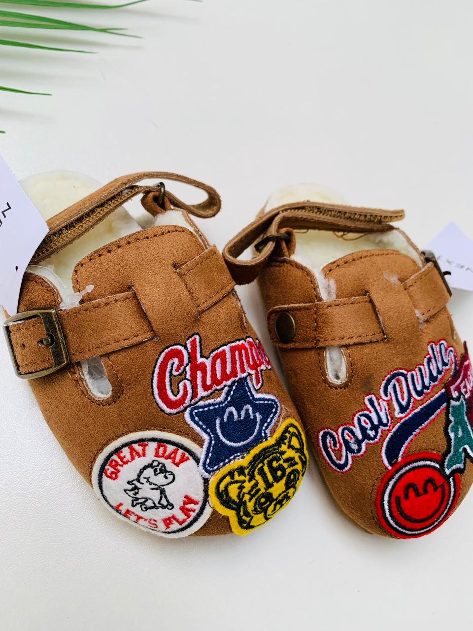 Next Faux Fur Slipper Clogs
