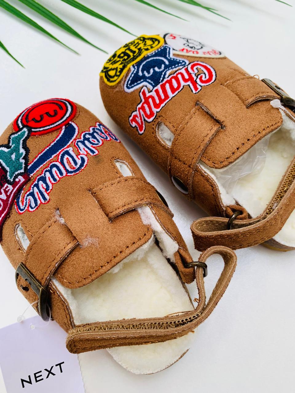 Next Faux Fur Slipper Clogs