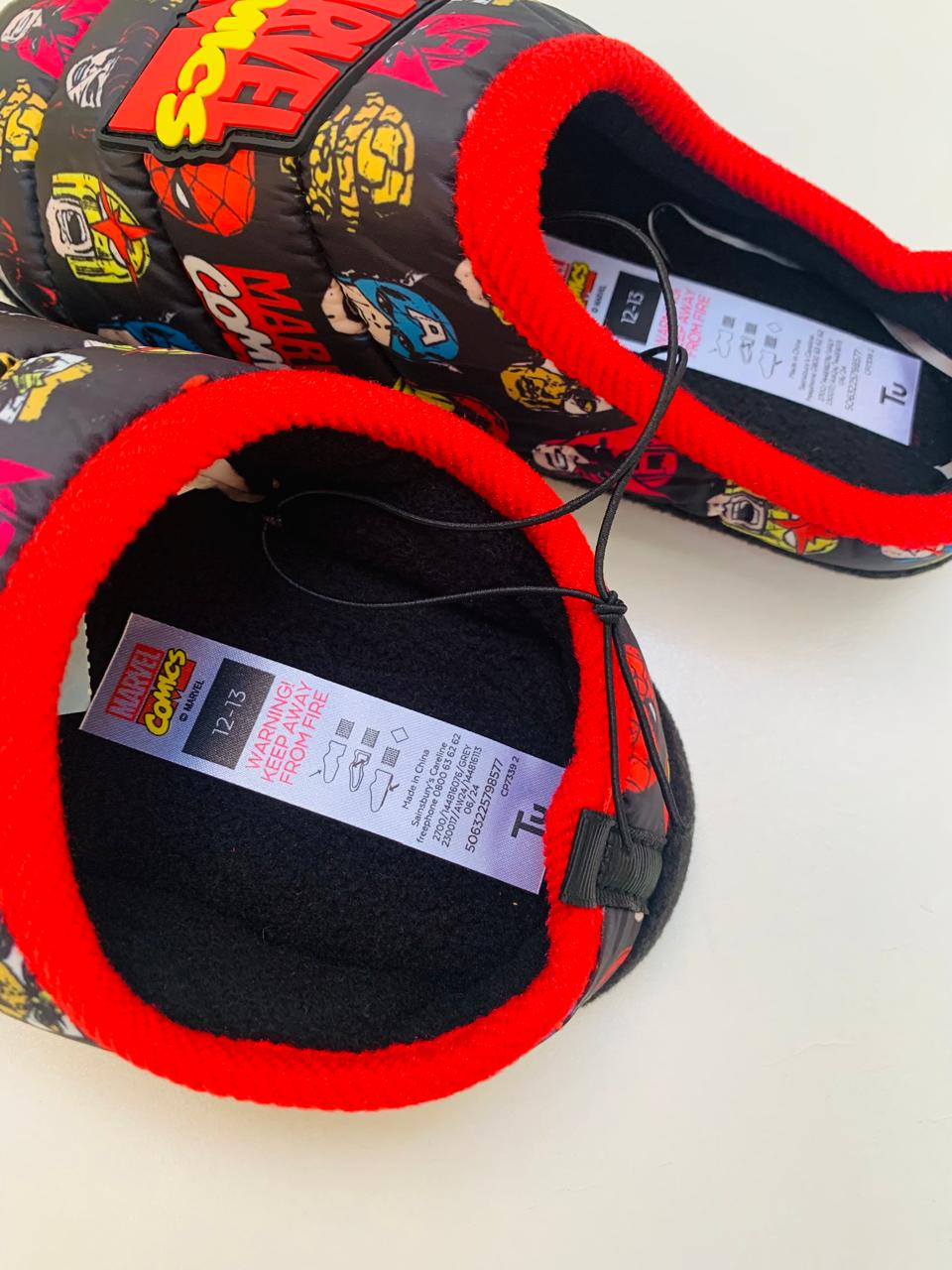 Tu Clothing marvel Comic Mule Slipper