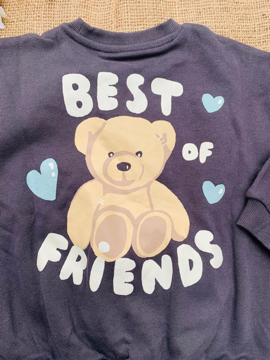 George "Best Friends" Sweatshirt & Trouser Set