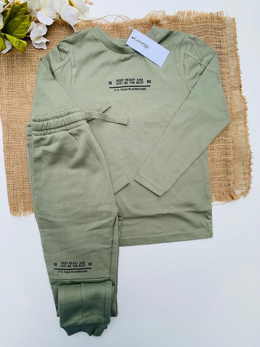 George Epic Vibes Shirt & Trouser set