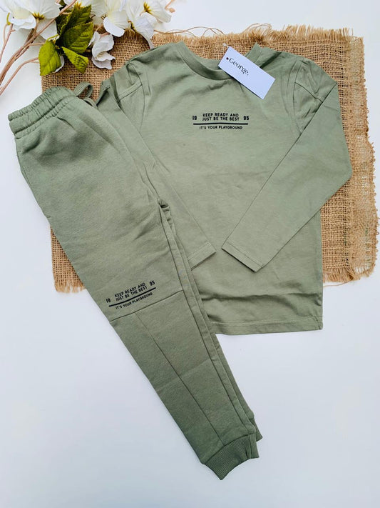 George Epic Vibes Shirt & Trouser set