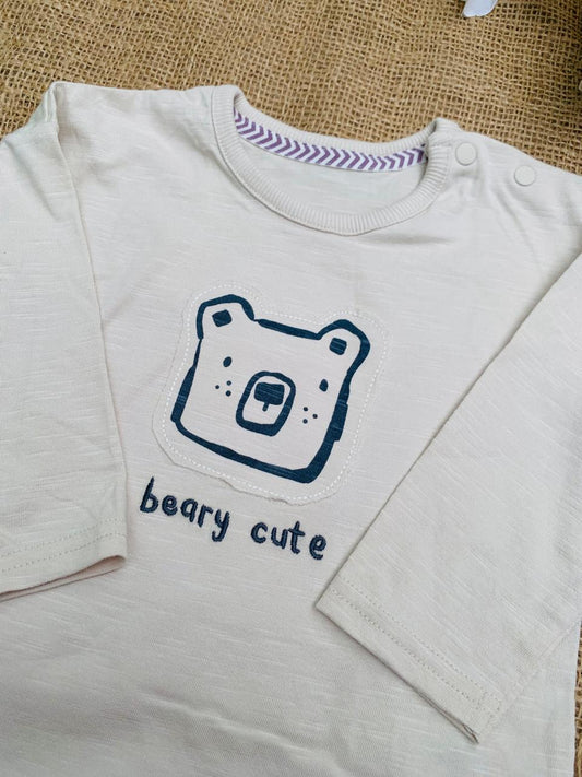 George Embroidered Bear Face Shirt